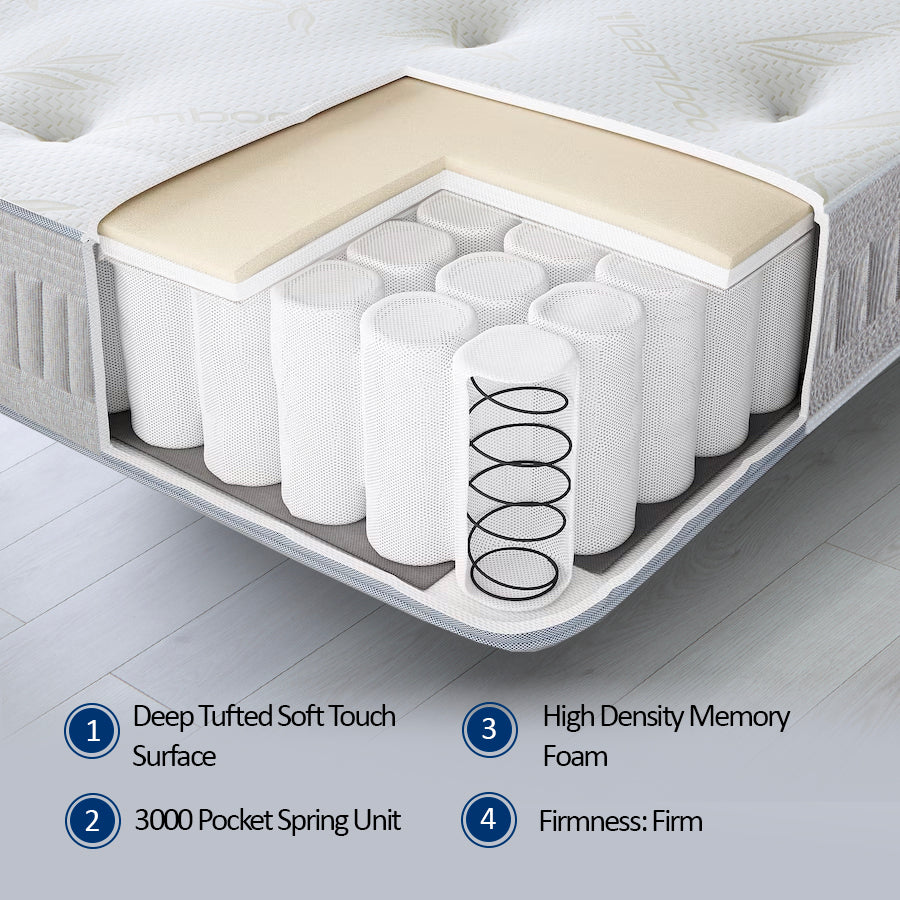 3000 Pocket Memory Mattress