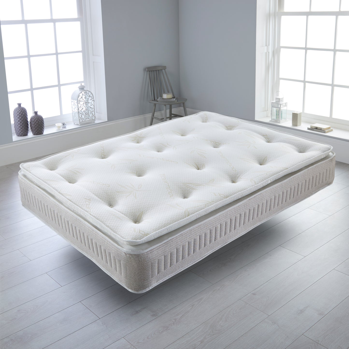 Paris Pillow Top Natural 3000 Pocket Mattress